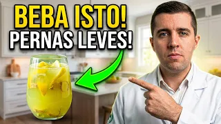 Tem mais de 50 anos? Beba ISTO para Aumentar Rapidamente o Fluxo Sanguíneo nas Pernas!