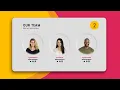 Our Team Section Design Bootstrap and vanillatilt js - part 2