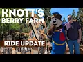 Knott s Berry Farm Ride and Park Update March 2026 Ride Closures