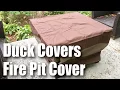Duck Covers Ultimate Square Waterproof Fire Pit Cover Review