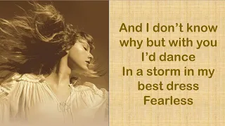 Download FEARLESS - Taylor Swift (Taylor's Version) (Lyrics) MP3