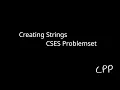 Trying to solve creating strings problem CSES Problemset
