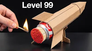 Level 1 to 100 Cardboard Crafts