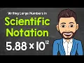 Scientific Notation Writing Large Numbers in Scientific Notation Math with Mr J