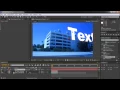 After Effects Tutorial CS6 New 3D Camera Tracker - -