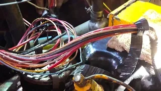 Ep 123 | Housekeepings. Tidying up the Engine Bay Wiring, Sailing Pacific Mexico