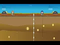 Interactive Competitive 2 Player Game - Processing