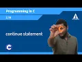 continue statement Programming in C EST102 KTU Malayalam