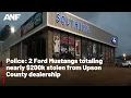 Police 2 Ford Mustangs totaling nearly 200k stolen from Upson County dealership