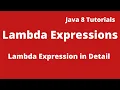 Java 8 Tutorial 04 - Lambda Expression in Detail