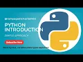 Day 1 Python Series Python Syntax Variables Data Types Explained RamyaGadicherla0416