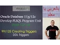 Oracle PLSQL Creating Triggers DDL Triggers
