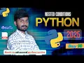 Day 18 Python Series - Mastering Nested Conditions with Examples Python Series in telugu