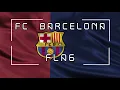 FC BARCELONA Waving Flag 4K 1 Hour