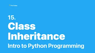 Python Programming - Class Inheritance