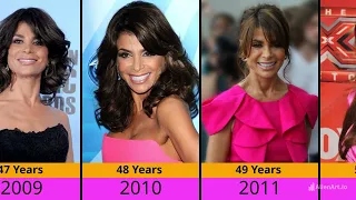 Transformation Of Paula Abdul From 3 To 63 Years Old