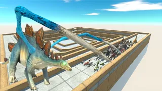  alien stegosaurus escape bloodbath last survivor challenge animal revolt battle simulator