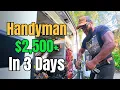 Handyman Easily Makes 2 500 In 3 Days Easy Money What He does THE MAINTENANCE MAN