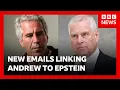 Lagu New Andrew emails to Epstein appear to pass on confidential investment information | BBC News