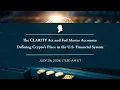 LIVE The CLARITY Act and Fed Master Accounts Defining Crypto s Place in the U S Financial System