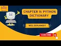 Chapter 9 Dictionary in Python O Level