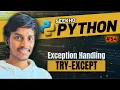 8 1 Try except else finally Keywords Exception Handling Seekho Python