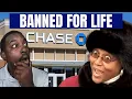 CHASE BANK IS CLOSING BANK ACCOUNTS BANNING People FOR LIFE