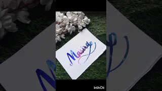 Masira Name Art Viral Ytshorts Mashallah Calligraphy Trending Amazingart 