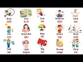 Common Words Meaning in English Hindi Common Words Pictures Common Words Meaning For Kids