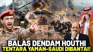 Taktik Serangan Baru Houthi, Ratusan Tentara Arab Saudi dan Pasukan Pemerintahan Yaman Kena Bantai