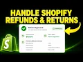 How to Handle Shopify Refunds and Returns Step-by-Step