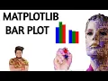 Matplotlib Bar Plot in Hindi Python Matplotlib Machine Learning Tutorial