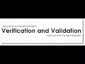 verification and validation in software testing HINDI