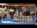 Colorado post office unveils 2023 USPS snow globe holiday season stamps