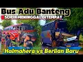 Download Lagu Kecelakaan Bus Halmahera vs Berlian Baru Arus Lalulintas Macet Total di Aek Nabara 