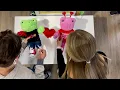 Spring Pink Frog First Stuffing Premiere