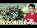 Download Lagu RAME BANGET!! Dead Rails Tapi 100 Orang \u0026 Lebih Ngeri Dari ZOMBIE 😭🧟‍♂️😭 | Dead Rails Indonesia