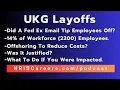 UKG Layoffs Fed Ex Email Timing Leverage Your Skill Set And How We Can Help