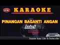 Download Lagu PINANGAN BAGANTI ANGAN Arief Karaoke//Lirik KN7000 Nada Rendah