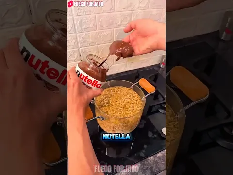 ¡No Debió Hacer Pasta Con Nutella! 😂🍫