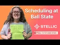 Scheduling at Ball State College Life Unscripted Uncensored