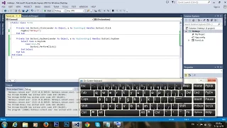 Visual Basic Tutorials How to make a Hotkey to press Button in VisualBasic net