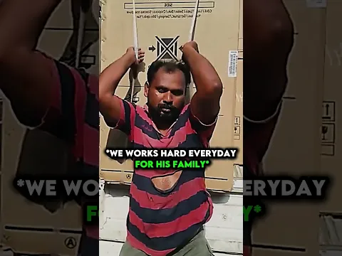 He Works Hard Everyday For His Family ❤️