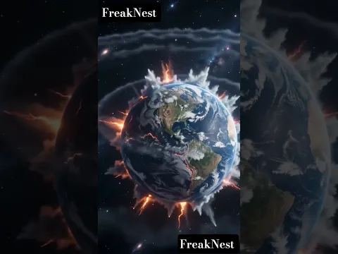 What If a Giant Could Destroy Earth With One Punch? 🌍💀 #Shorts #Earth #ShortsFeed #YouTubeShorts