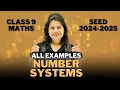 Number Systems All Examples Chapter 1 SEED 2024-2025