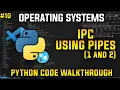IPC Using Pipes in Python Operating Systems