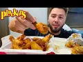 Trying Pluckers Wings for the first Time Mukbang