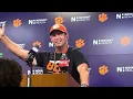 Clemson head coach Dabo Swinney Presser Ahead of Fall Camp