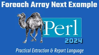 Perl Programming Code Example Foreach - Next