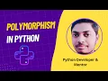 14 Polymorphism in Python OOPs Concepts in Python